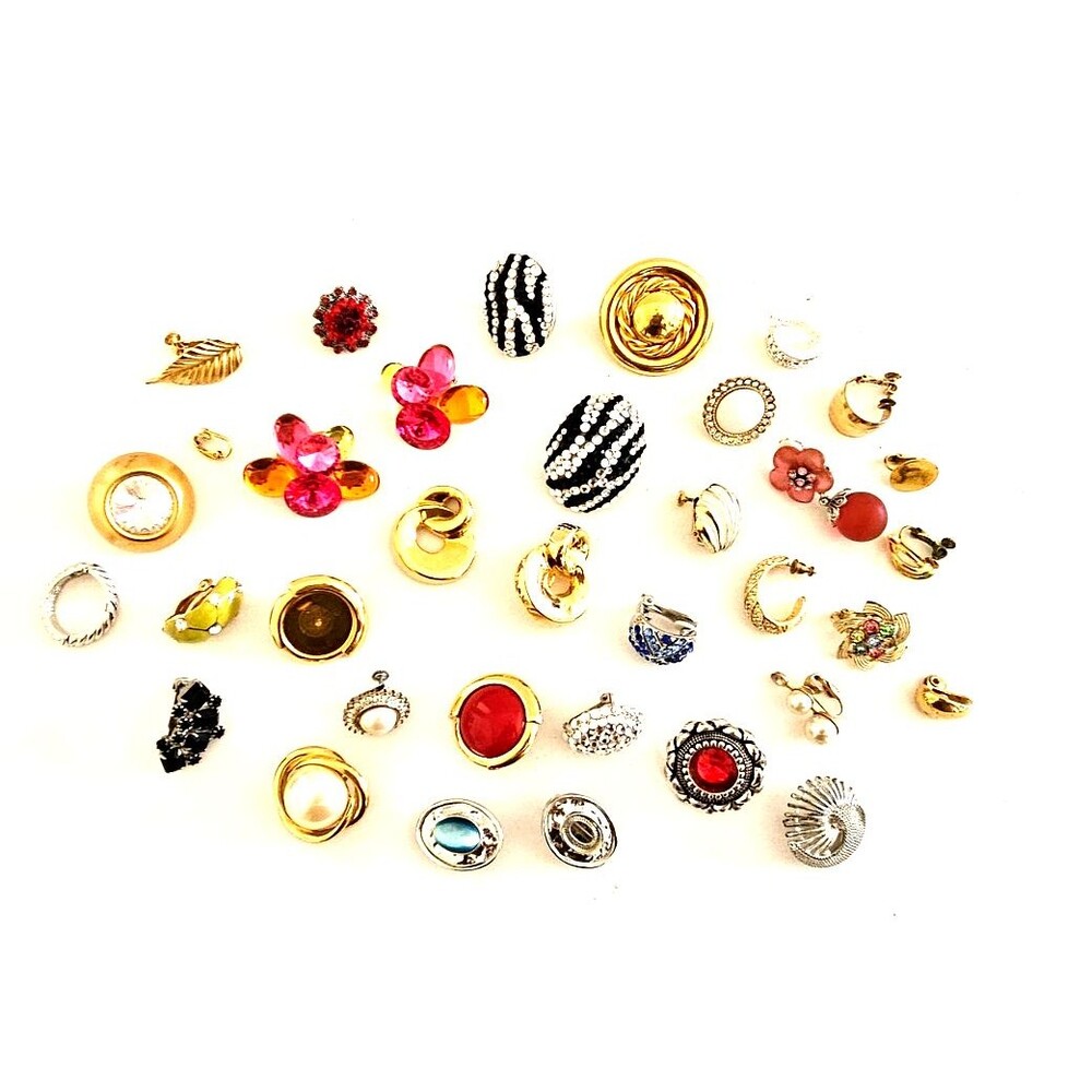Vintage Clip-on Earring SINGLES BROKEN Craft Trifari Napier Sarah Cov Richelieu